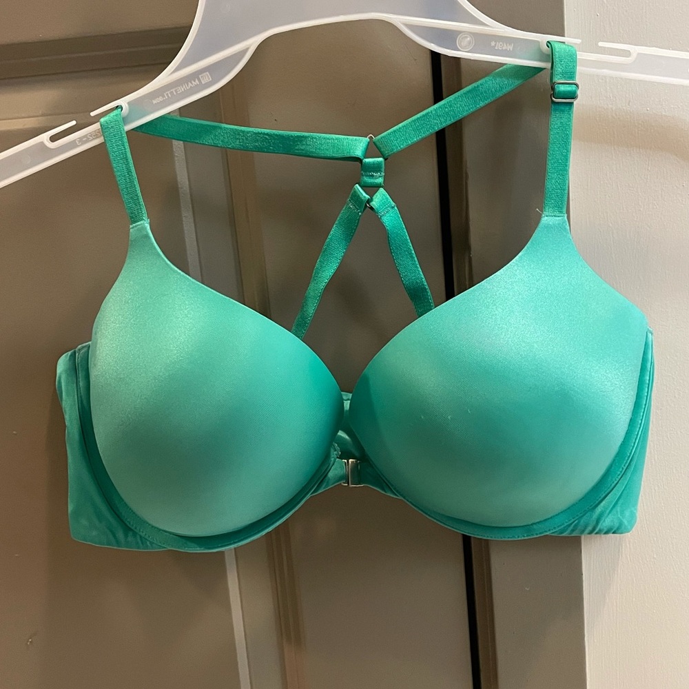 Victoria’s Secret Turquoise Bombshell Bra